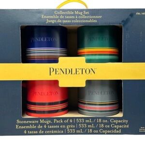Pendleton National Park Collection set of 4 Stoneware Mugs